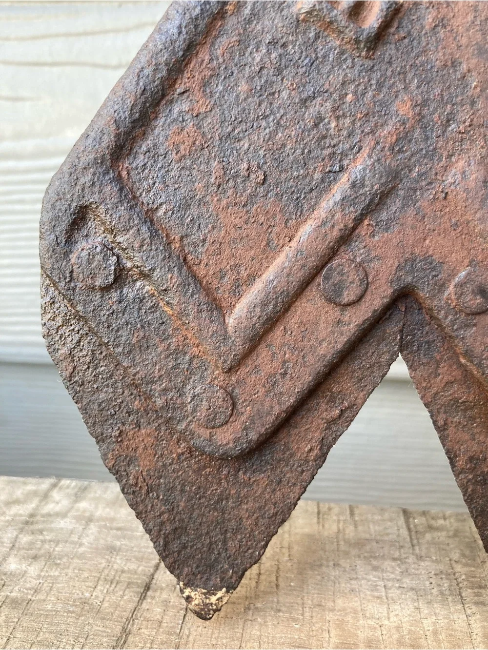 Ely’s Dandy Hay Knife Metal and Wood Early 1900s Garden Tool Rustic Decor